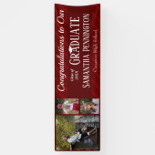 Banderoles Classe de diplôme de 2020 Collage de photos (Vertical)