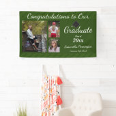 Banderoles Classe de diplôme de 2020 Collage de photos (En situation)