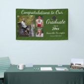 Banderoles Classe de diplôme de 2020 Collage de photos (Salon professionnel)