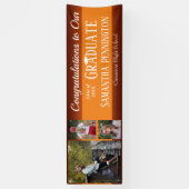 Banderoles Classe de diplôme de 2020 Collage de photos (Vertical)