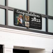 Banderoles Classe de fin d'études de 2025 Collage photo (Bâtiment extérieur)