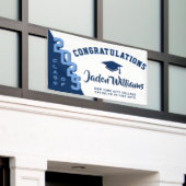 Banderoles Classe de Graduation Blue de la Marine moderne du  (Bâtiment extérieur)