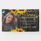 Banderoles Classe de tournesol rustique grats grad PHOTO (Horizontal)