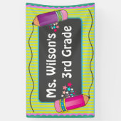 Banderoles Classe d'enseignant (Vertical)