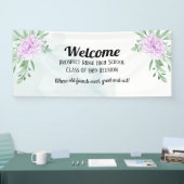 Banderoles Classe Eucalyptus Rose violet rustique Réunion (Salon professionnel)