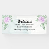 Banderoles Classe Eucalyptus Rose violet rustique Réunion (Horizontal)