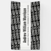 Banderoles Classe moderne de couleur 2016 de coutume (Vertical)