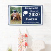 Banderoles Classe photo White de la Marine en 2024 (En situation)