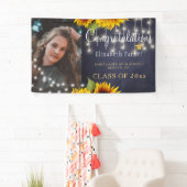 Banderoles Classe rustique des fêtes de tournesol 2023 grad (En situation)