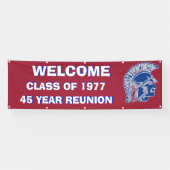 BANDEROLES CLASSE TREMPER RÉUNION TROJAN BANNER (Horizontal)