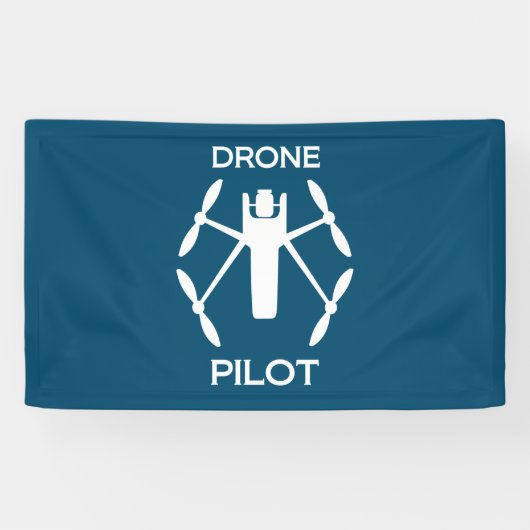 Banderoles Classes Pilote de drone (Horizontal)