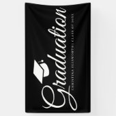 Banderoles Classic Graduation Cap Party (Vertical)