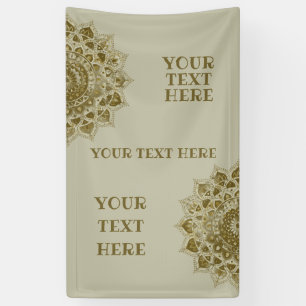 Banderoles Classique Mandala Inde Style 4