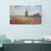 Banderoles Claude Monet - Champ de Tulipes en Hollande (Salon professionnel)