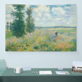 Banderoles Claude Monet - Champs de pavot près d'Argenteuil ( (Salon professionnel)