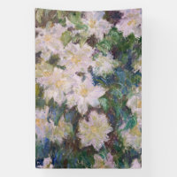 Claude Monet - Clematis blanc