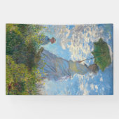 Banderoles Claude Monet - La Promenade, Femme avec un Parasol (Horizontal)