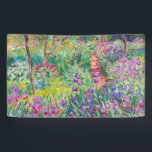 Banderoles Claude Monet - Le jardin d'Iris à Giverny<br><div class="desc">Jardin d'Iris à Giverny / Jardin d'Artiste à Giverny - Claude Monet,  1899-1900</div>