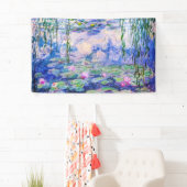 Banderoles Claude Monet - Nymphéas / Nymphéas 1919 (En situation)