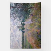 Banderoles Claude Monet - Promenade près d'Argenteuil (Verticale)