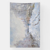 Banderoles Claude Monet - Scène de neige à Argenteuil (Verticale)