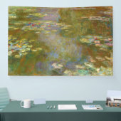 Banderoles Claude Monet - Water Lily Pond 1917 (Salon professionnel)