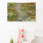 Banderoles Claude Monet - Water Lily Pond 1917 (Insitu)