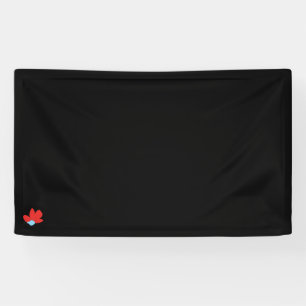 Banderoles clip couleur rouge, gris, bleu art Vinyl Banner