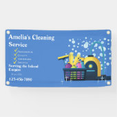 Banderoles Clôture de nettoyage de maison abordable personnal (Horizontal)