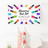 Banderoles Clou arc-en-ciel lumineux polonais Art Tech Salon (En situation)