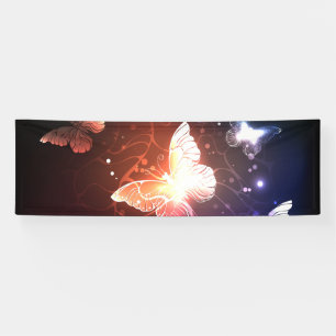 Banderoles Clowing Night Butterflies