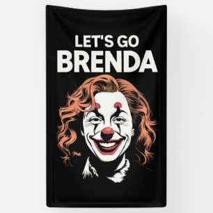 Banderoles Clown Kamala Allons-y Brenda