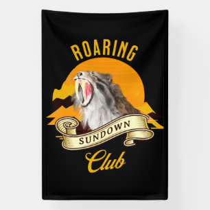 Banderoles Club de l'Aventure du Crépuscule au Tigre à Sabre