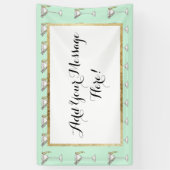 Banderoles Cocktail olive de Martini d'aquarelle peinte à la (Vertical)