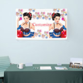 Banderoles Cocktail Party Girl Thunder_Cove (Salon professionnel)