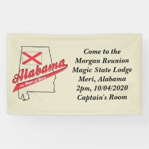 Banderoles Coeur de Dixie en Alabama