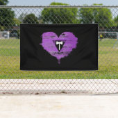 BANDEROLES COEUR LESBIEN - AMOUR LESBIEN - (En situation)