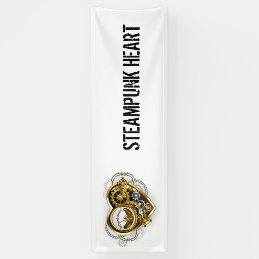 Banderoles Coeur vapeur avec un manomètre (Vertical)