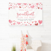 Banderoles Coeurs Petit Ami Baby shower Valentin (Insitu)