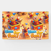 Banderoles Coffre à jouets (Horizontal)