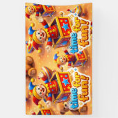 Banderoles Coffre à jouets (Vertical)