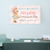 Banderoles Coiffure pour fille Amérindienne Aqua rose (Salon professionnel)