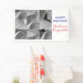 Banderoles Collage de la célèbre passerelle vers l'Arc de Sai (En situation)