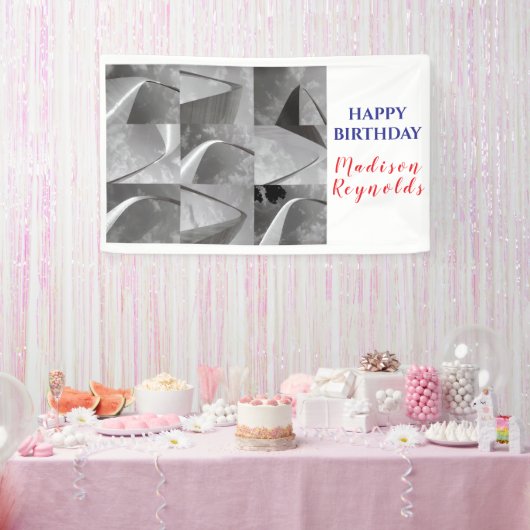 Banderoles Collage de la célèbre passerelle vers l'Arc de Sai (Fête)