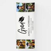 Banderoles Collage de photos Graduate Class of Graduation (Verticale)