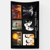 Banderoles Collage fait sur commande de photo de club de (Vertical)