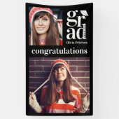 Banderoles Collage photo vertical tendance Graduation (Vertical)