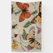 Banderoles Collection de la papillon Moth Nature Dessin (Vertical)