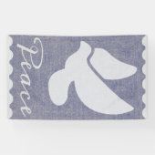 Banderoles Colombe de paix (Horizontal)