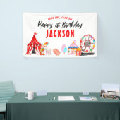 Banderoles Come One All Carnival Circus Show Anniversaire de  (Salon professionnel)